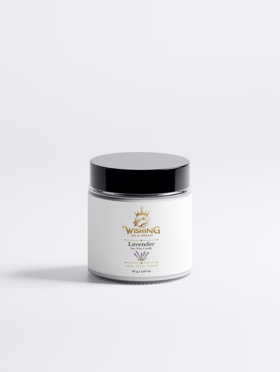 Soy Wax Candle, Lavender